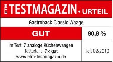 Produktbild Gastroback Classic Waage