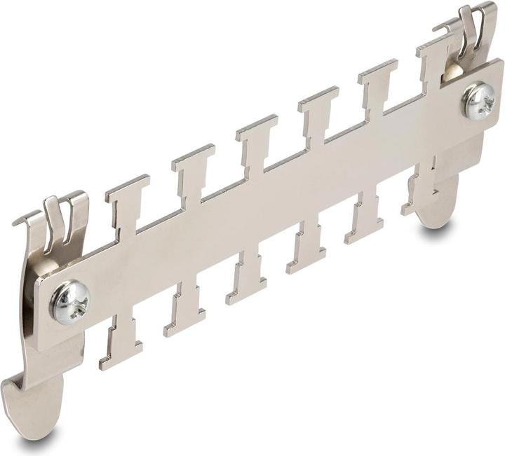 Image du produit Delock Support de câbles pour rail DIN (12.20 cm)