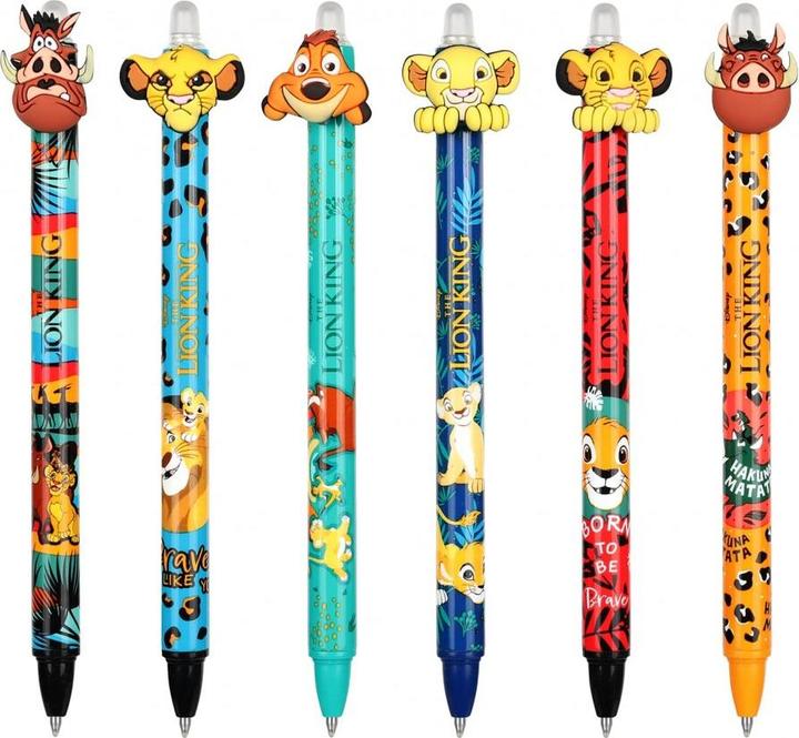 Image du produit McNeill Lion King stylos effaçables présentoir 36 pièces (Multicolore, 36 x)
