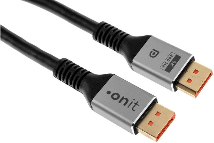 Produktbild Onit Kabel 16K@60 Hz DisplayPort - DisplayPort, 2 m (2 m)