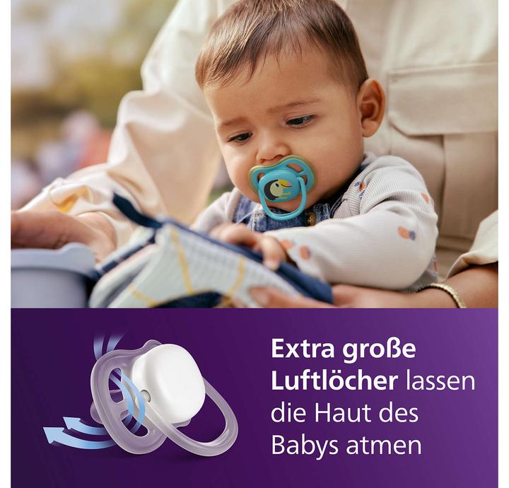 Immagine prodotto Philips Avent Pacifier für Tag und Nacht (4 x, 6 - 18 M.)