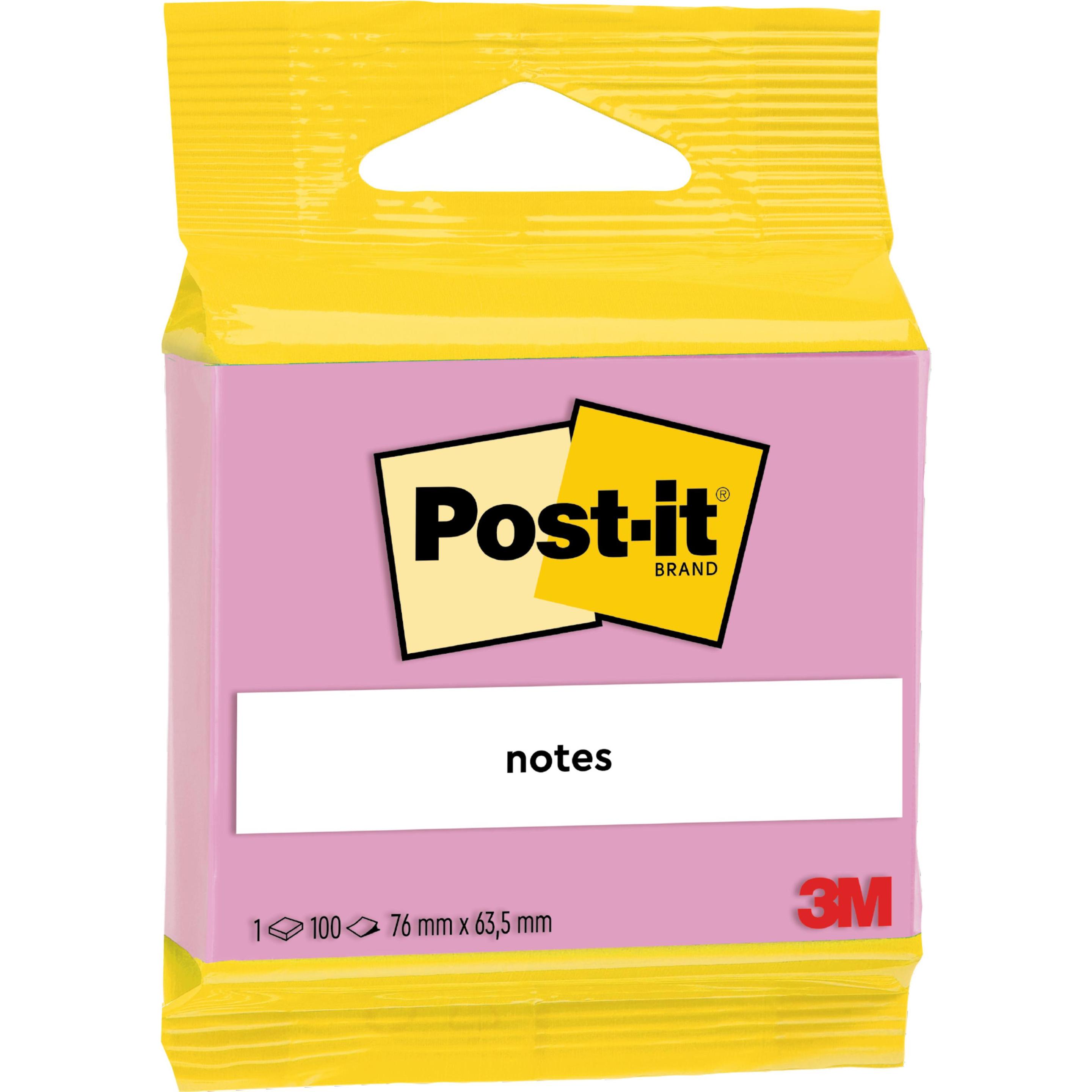 Post-it, Haftnotiz, Haftnotzien (63.5 x 76 mm)
