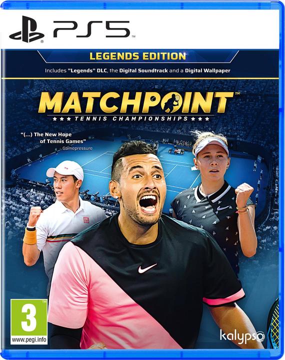 Immagine prodotto Matchpoint - Tennis Championships Legends Edition (PS5) (IT/ESP) (PS5, IT)
