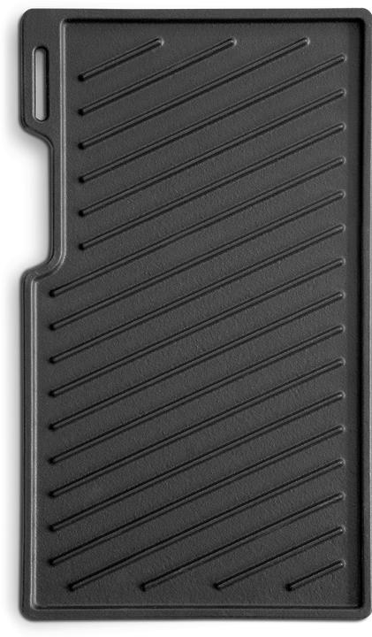Actual product image Burnhard Cast iron reversible plate FRED 41.5 x 23.5 x 2 cm