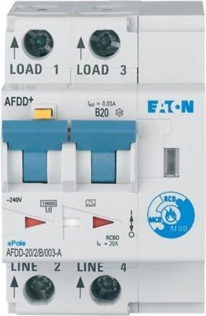 Actual product image Eaton Fire protection switch 2 pole 30