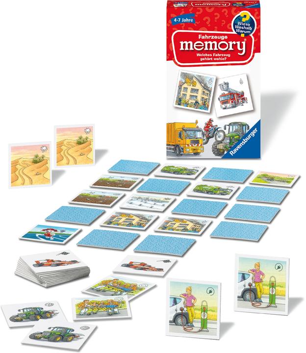 Actual product image Ravensburger Memory - Vehicles (German)
