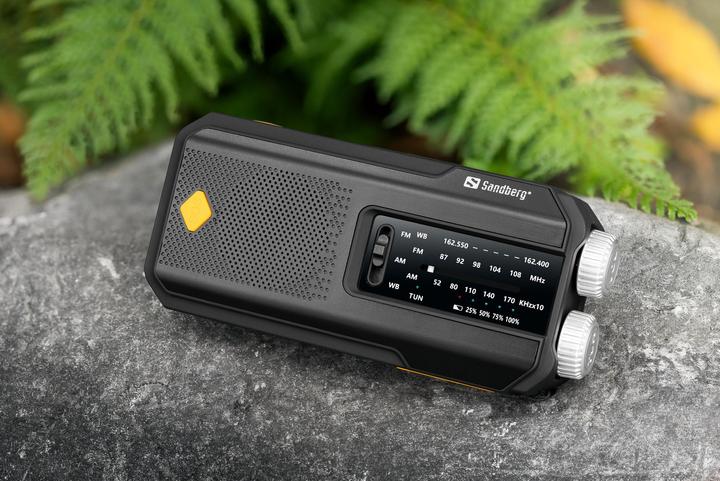 Image du produit Sandberg Survivor Radio Tout-en-1 2000 (AM, FM, Fréquence radio (RF))