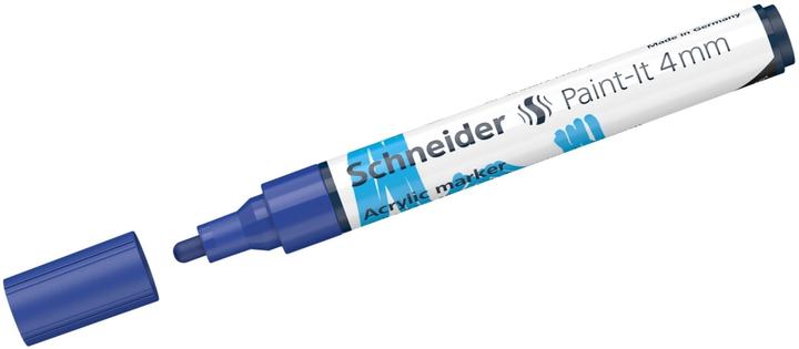 Produktbild Schneider Acrylmarker Paint-it 320, 4 mm, blau sp. (Blau, 4 mm, 1 x)