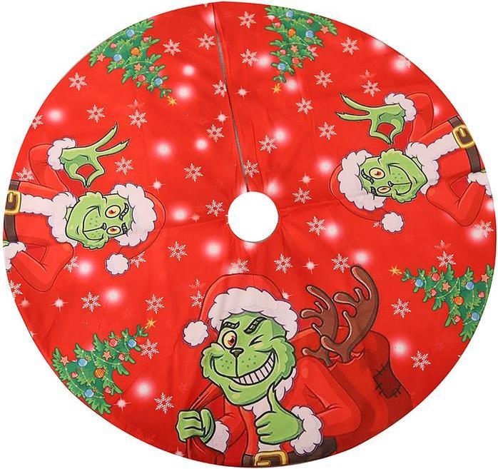 Actual product image Hermex Christmas tree rug Christmas tree skirt Christmas tree rug Tree skirt mat