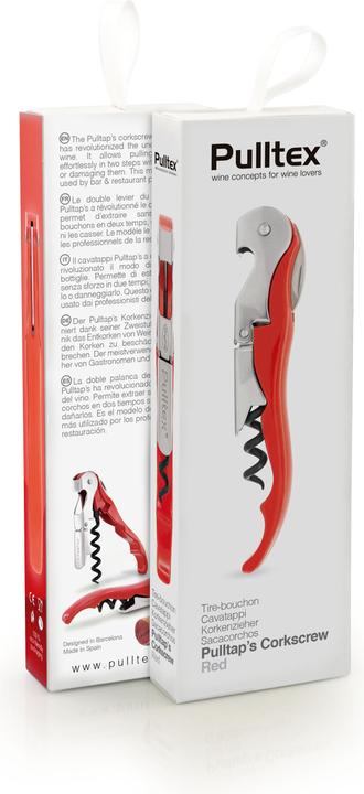 Produktbild Pulltex Classic Colour Red (Korkenzieher)