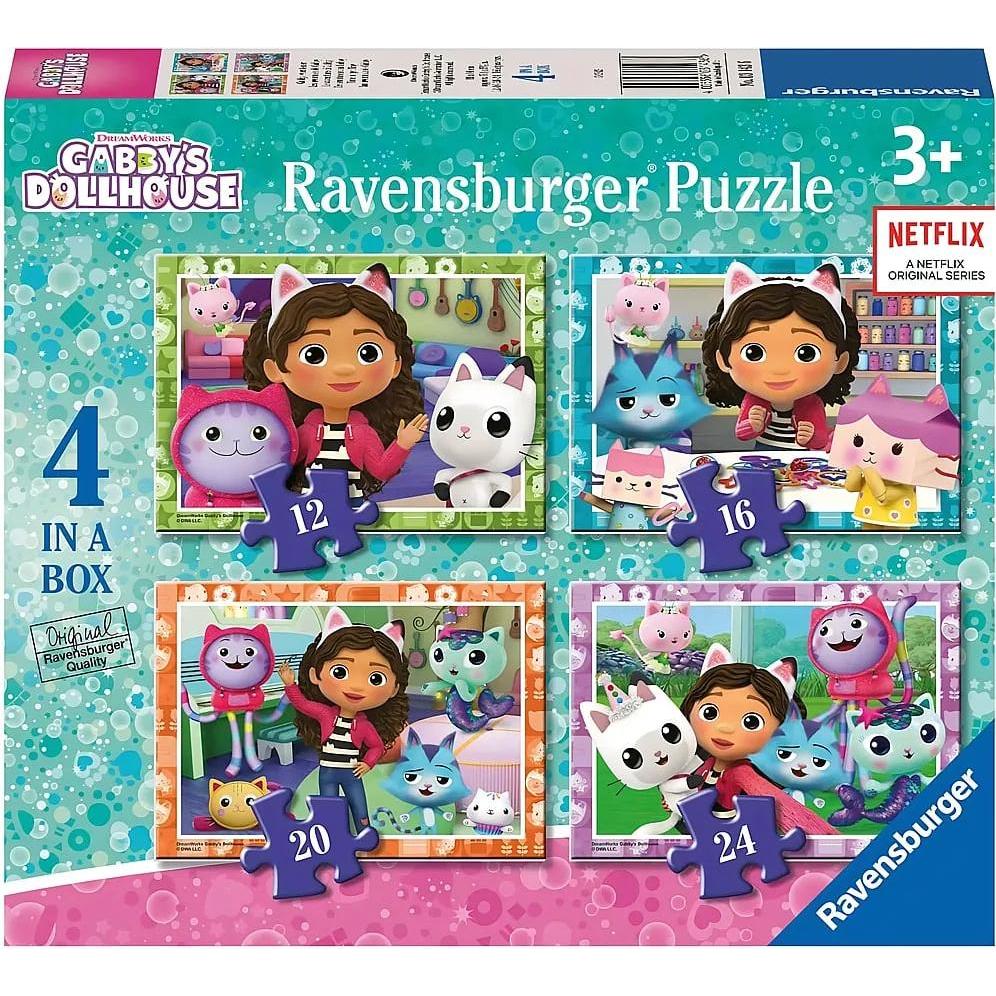 Ravensburger Puzzle Gabby 12-16-20-24 Pezzi (12 Pezzi)