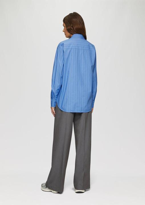 Produktbild S.Oliver Bluse Oversized-Hemdbluse mit Nadelstreifen (38)