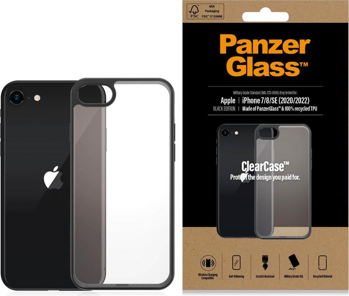 Actual product image PanzerGlass ClearCase (Apple iPhone SE (3rd Gen), Apple iPhone SE (2nd Gen), Apple iPhone 7)