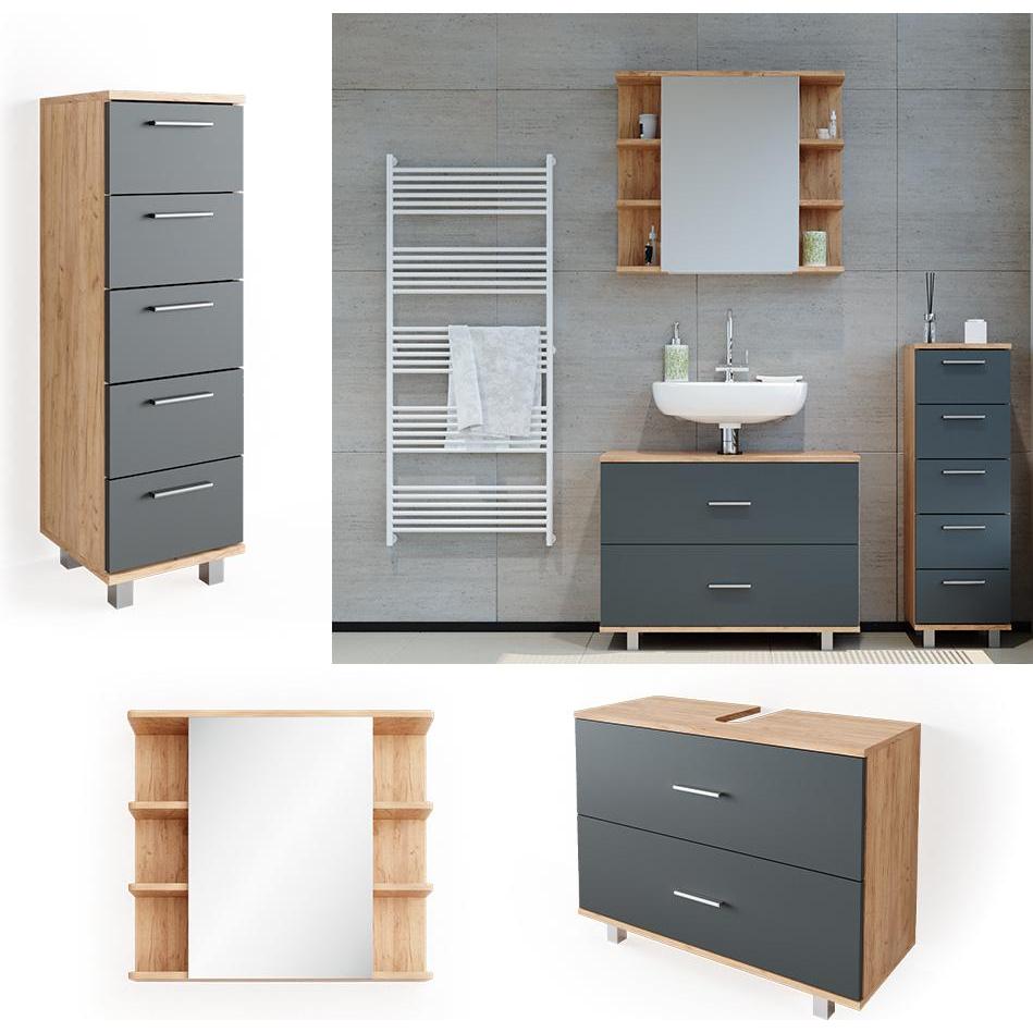 Thumbnail - Vicco, Badmöbelset, Ilias