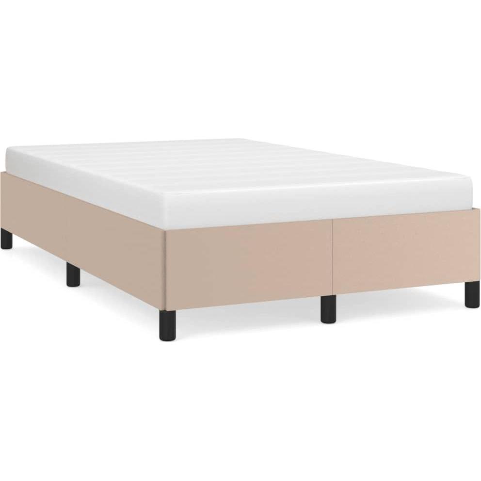 VidaXL, Bett, Bettgestell Kunstleder (120 x 190 cm)