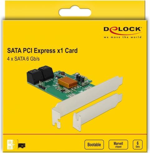 Immagine prodotto Delock Scheda SATA PCI Express a 4 porte