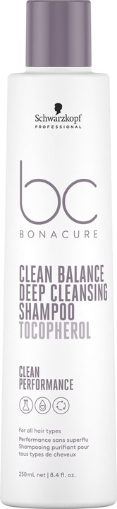 Immagine prodotto Schwarzkopf BC Clean Balance - Shampoo per la pulizia profonda (250 ml, Shampoo liquido)