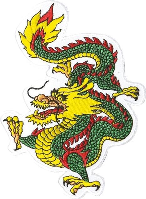 Image du produit Ju-Sports Patch Dragon vert (1 pcs, 15 x 11 cm)