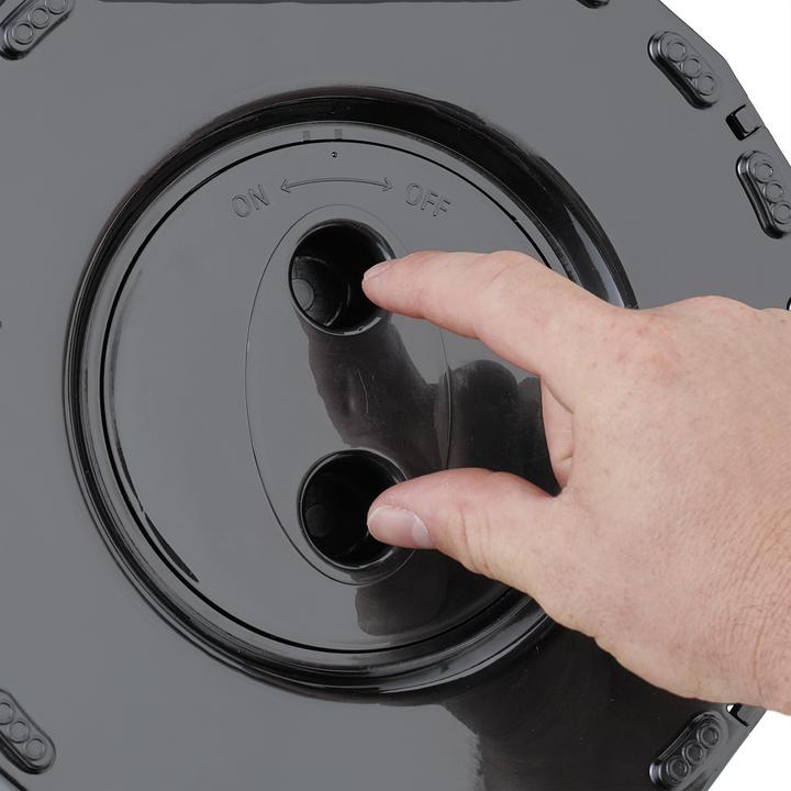 Actual product image Relaxdays telescopic stool