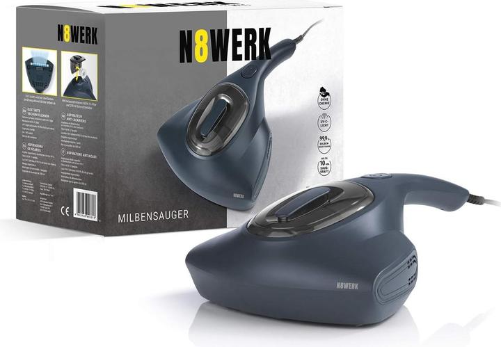 Produktbild N8werk Milbensauger mit UV-C Licht zur Milbenbekämpfung