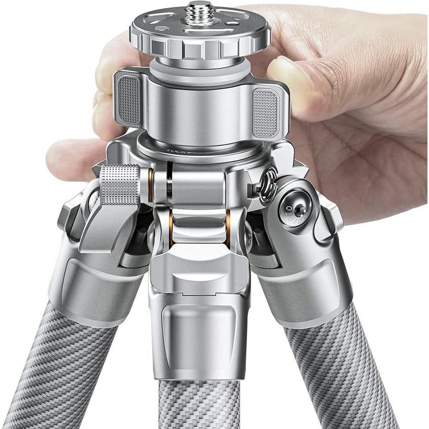 Thumbnail - Leofoto statyw Gabriel LG-324C+LH-40R SI, Stativ, Silber