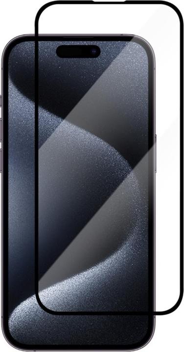 Image du produit Screenguard Apple iPhone 15 Pro Max Full Screen Protective Glass 2.5D 9H (1 pcs, Apple iPhone 15 Pro Max)