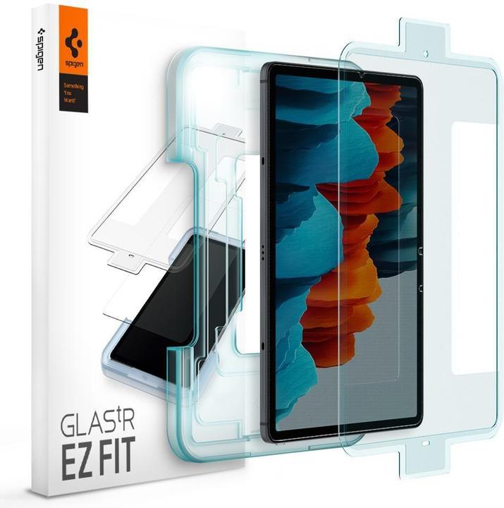 Spigen EZ FIT GLAS.tR (1 pcs., Samsung Galaxy Tab S7, Samsung Galaxy Tab S8)