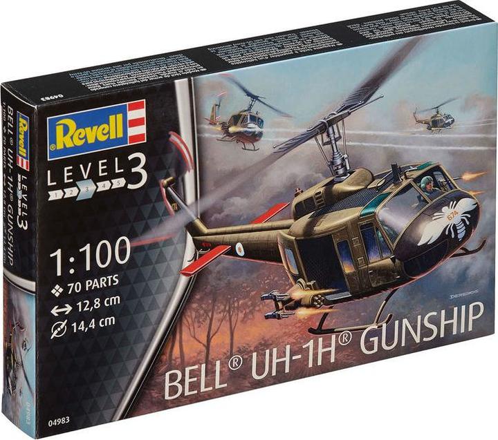 Actual product image Revell Bell UH-1H Gunship