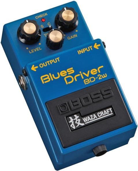 Actual product image BOSS BD-2W effects pedal Expression pedal Black, Blue (Guitar)