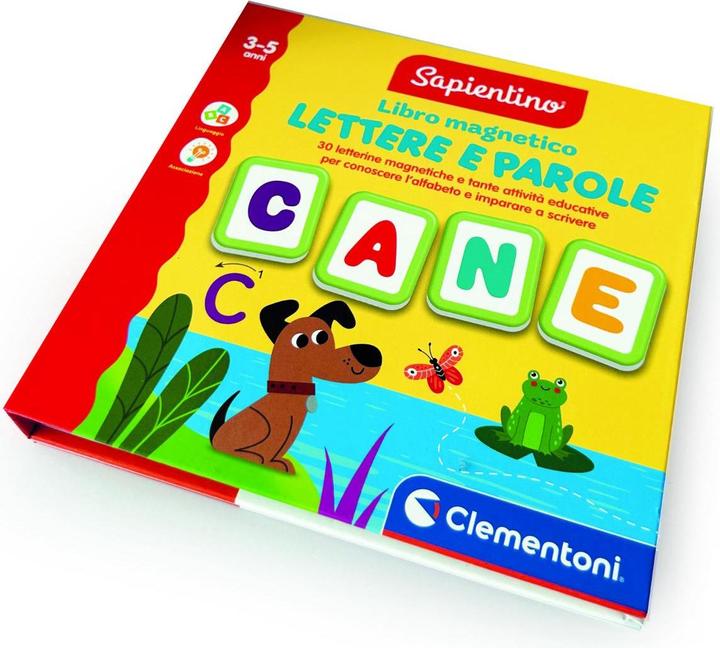 Clementoni Libri Magnetici Lettere e Parole