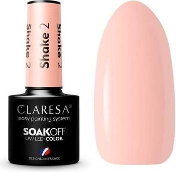 Actual product image Claresa Soak Off UV/LED Shake hybrid varnish 2 5g (UV gel varnish)