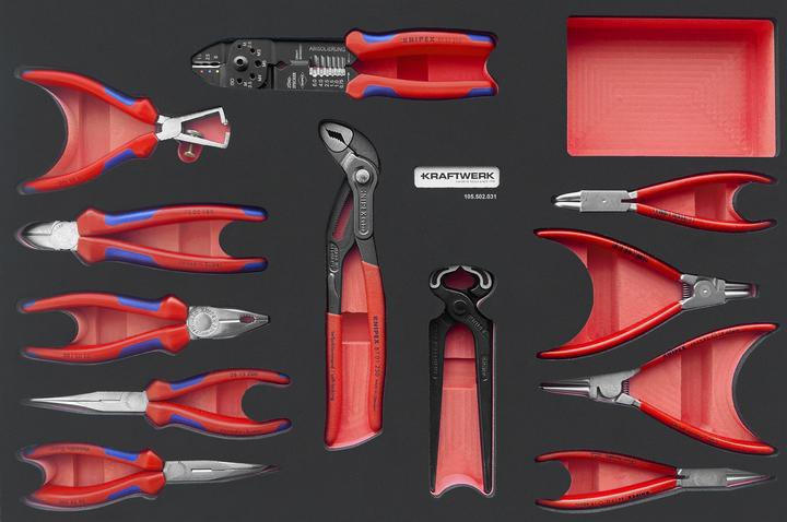 Actual product image Kraftwerk KNIPEX pliers set (400 mm)