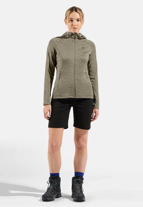 Image du produit Odlo Women's Tencia Mid Layer Hoody Full Zip (L)