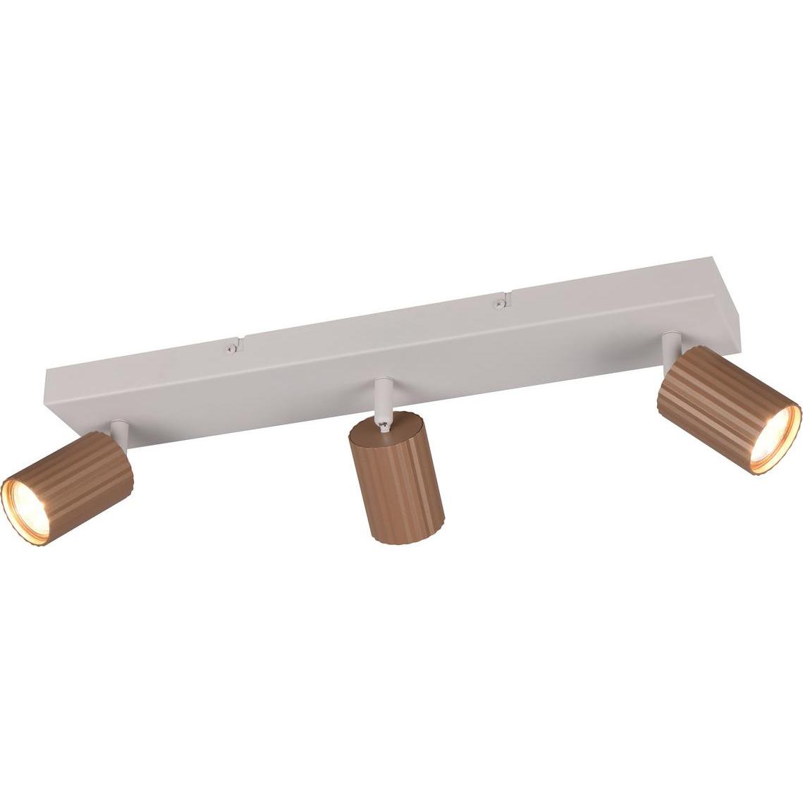 Trio, Applique + Plafoniera, 867700365 Soka GU10 Strahler 3-fach Coffee (GU10)