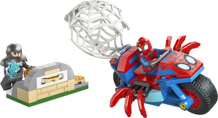 Produktbild LEGO Spidey auf Motorrad vs. Rhino (LEGO Marvel)