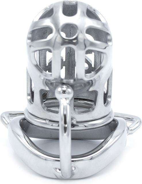 Produktbild Kiotos Steel Belted Chastity Device with Ball Divider