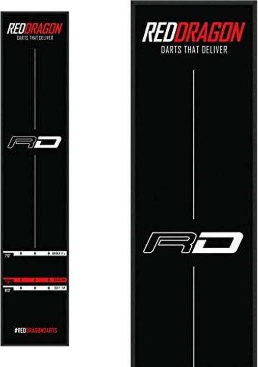 Actual product image Red Dragon Dart mat Soft Feel