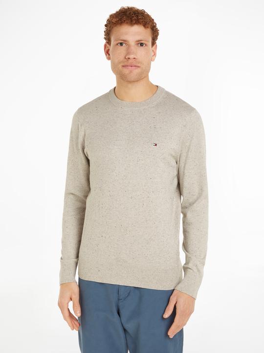 Produktbild Tommy Hilfiger Cashmere Sweater Heren - Lichtgrijs - Maat S (S)