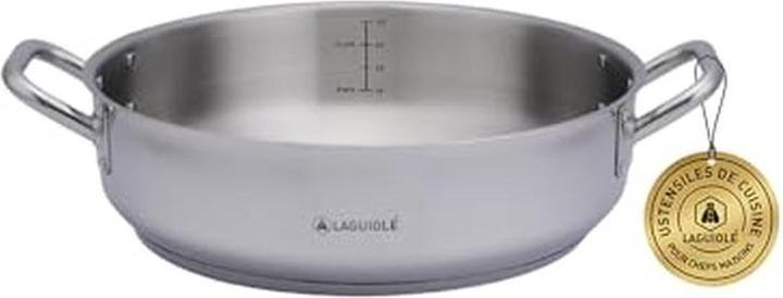Laguiole SAUTOIR 38 x 11 cm stainless steel (Poêle à frire, Acier inoxydable)