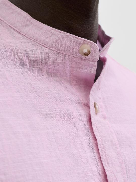 Actual product image Jack & Jones Jjesummer Linen Blend Band Shirt L/S Sn (S)