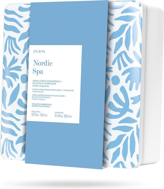 Produktbild Pupa Milano Pupa Nordic Spa Kit 2 mit tonisierendem Duschgel 300ml und tonisierendem, duftendem Wasser 150ml (Körperpflegeset)