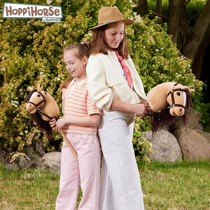 Produktbild Tootiny Pferd am Stiel HOPPIHORSE Hobby Horse A4 Kastanie