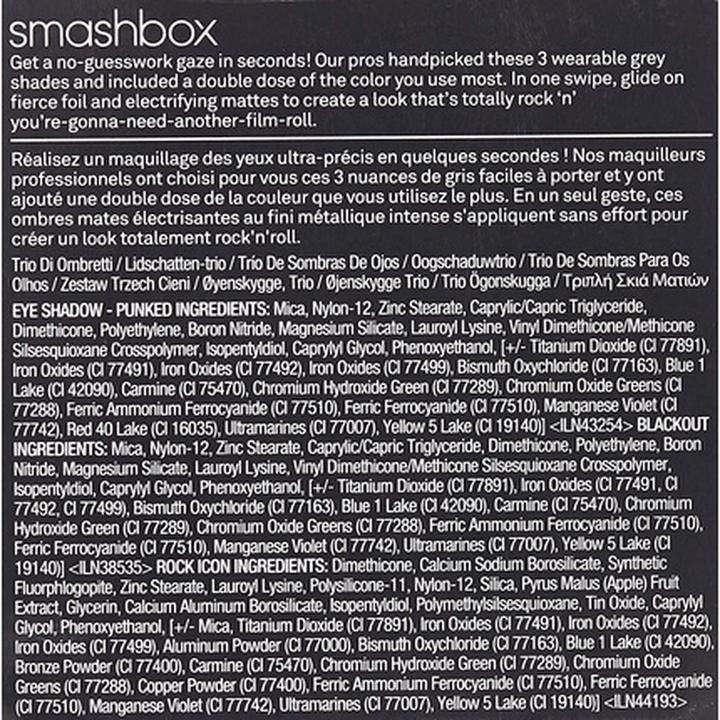 Actual product image Smashbox Photo Edit Eye Shadow Trio Punked 3.2 Gr (Punked)