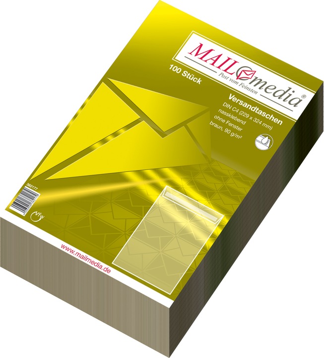 Produktbild Elepa Couvert ohne Fenster (100 x)