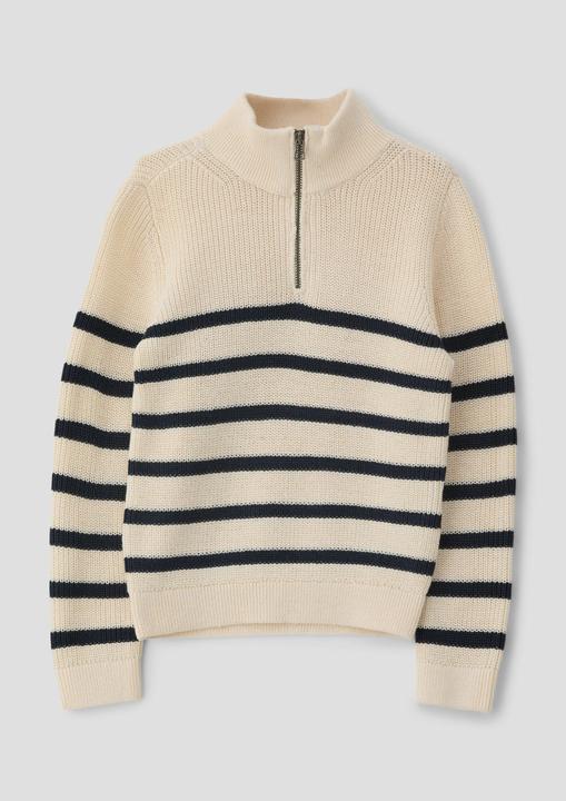 Immagine prodotto s.Oliver Strickpullover Strickpullover mit Troyer-Kragen (116, 122)