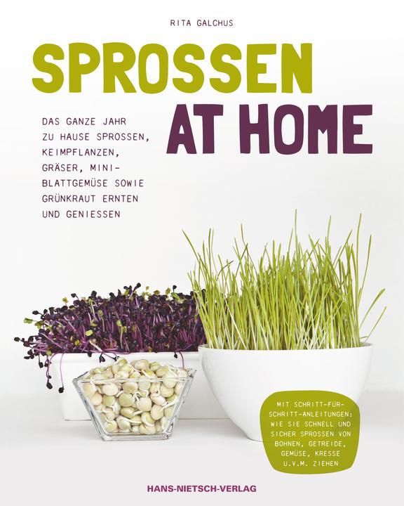 Produktbild Sprossen at Home (Deutsch, Rita Galchus, 2014)