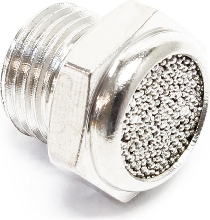 Actual product image Wiltec Spare Part Airbrush Compressor Sintered Metal Filter / Sound Absorber AS196 / AS196A / AS189