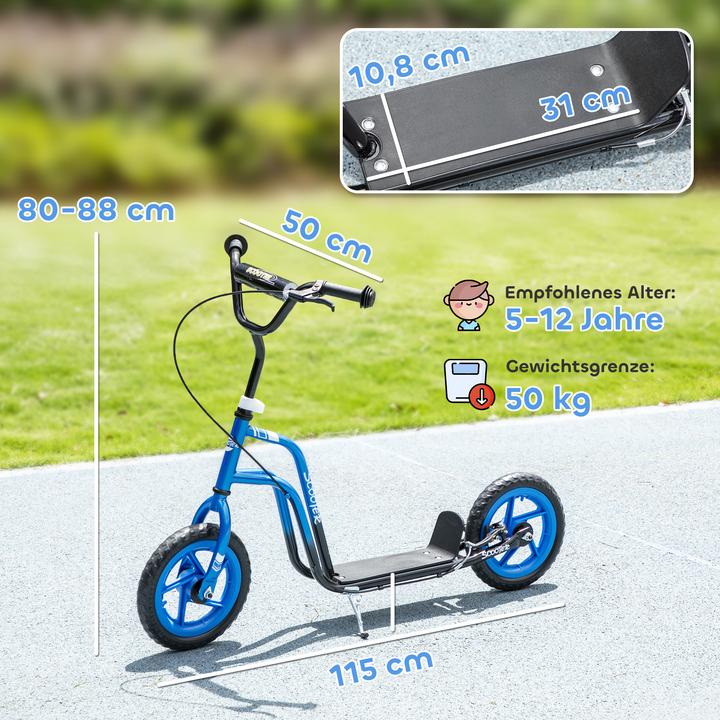 Actual product image Aiyaplay Kinderscooter Stahl, Kunststoff Blau