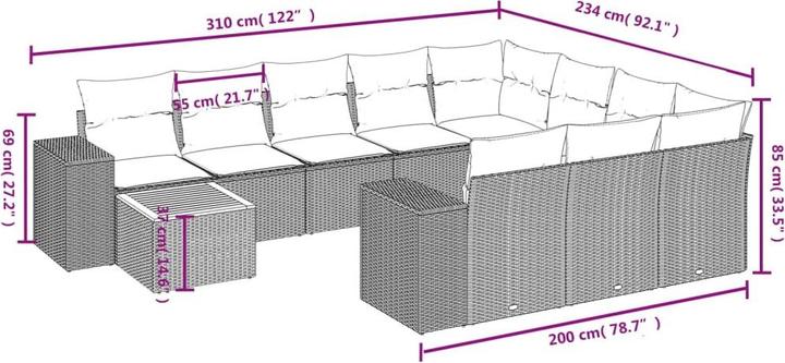 Produktbild vidaXL Remy