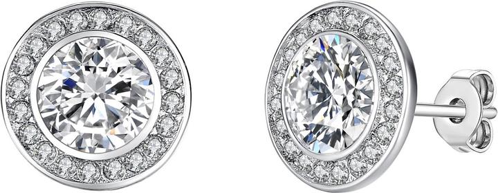 Actual product image Lulu & Jane Ladies brass decorated with crystals by Swarovski® silver - 29679 (Brass)